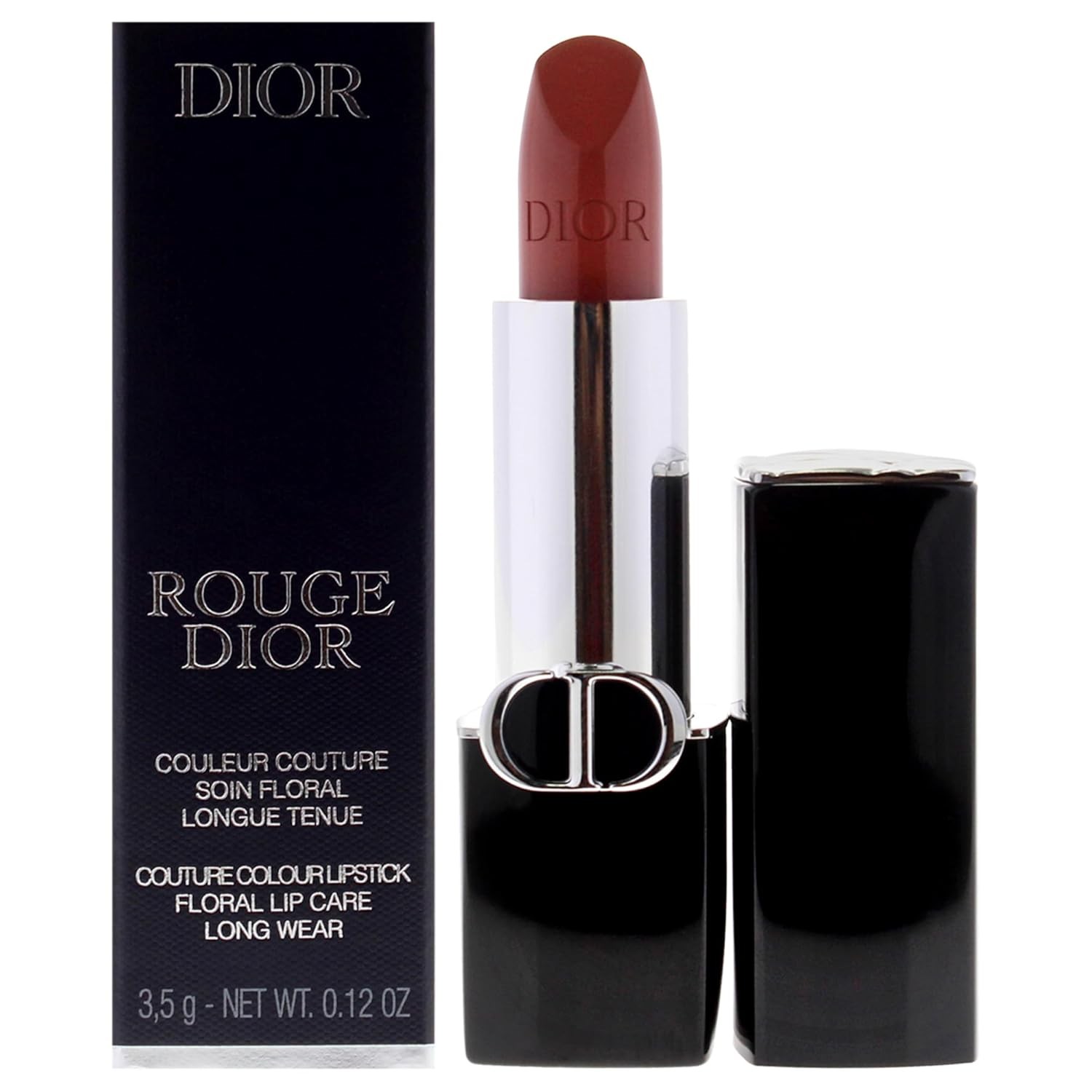 Dior Rouge Couture Satin Lipstick - 434 Promenade by Christian for Women - 0.12 oz Lipstick (Refillable)