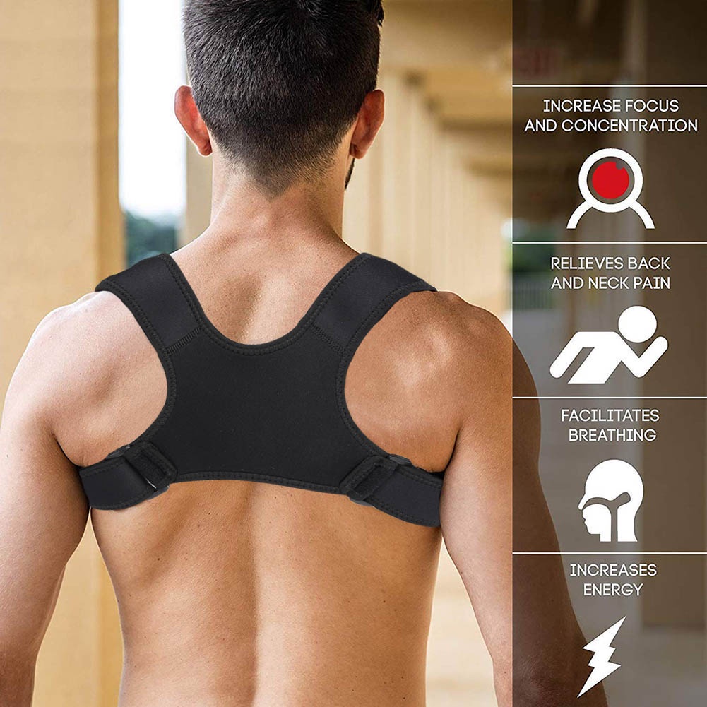 [Value Choice]Adjustable Back, Shoulder and Spine Posture Corrector