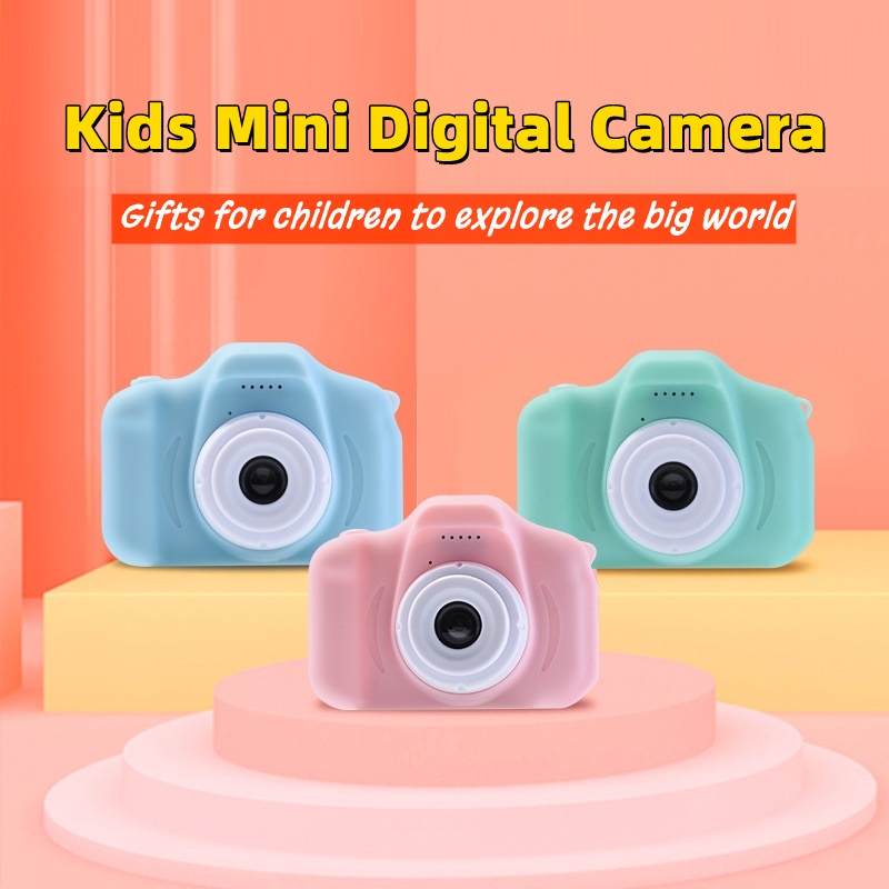 Kids Camera Toy Children Digital Camera Cartoon Photo Kids MINI Camera  Children Camera for Kids Birthday Gift
