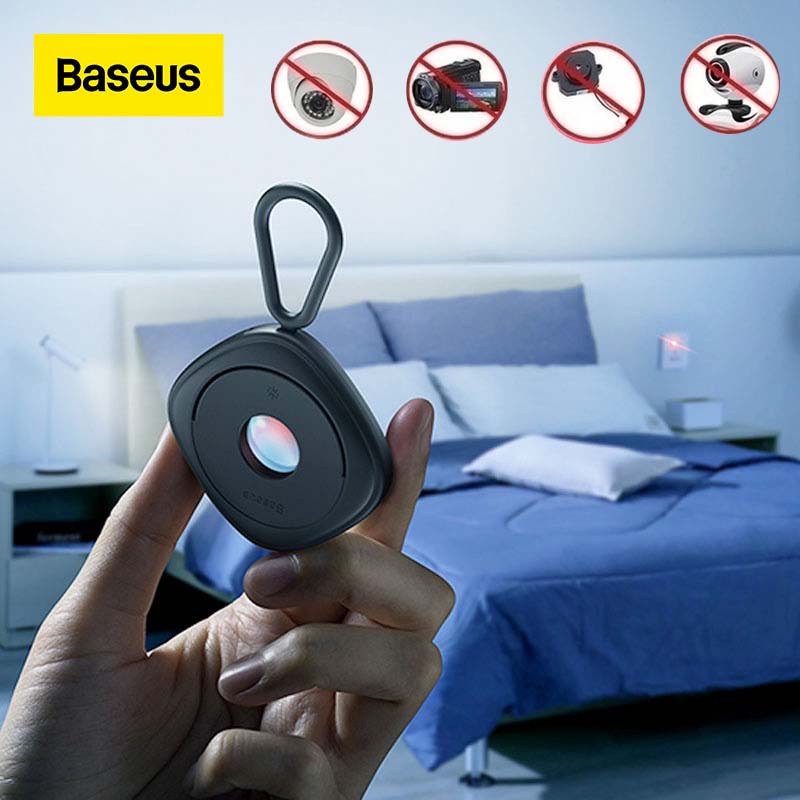 Baseus Camera Detector for Hidden Portable Pinhole Lens Detect Gadget hotel Anti-Peeping Security Protection